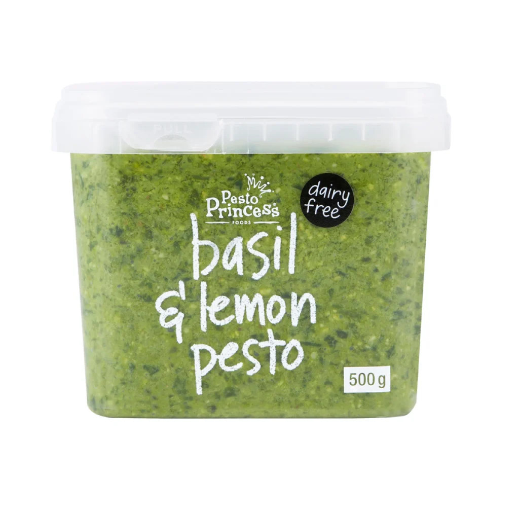 Basil & Lemon Pesto 500g - Pesto Princess