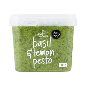 Basil & Lemon Pesto 500g - Pesto Princess